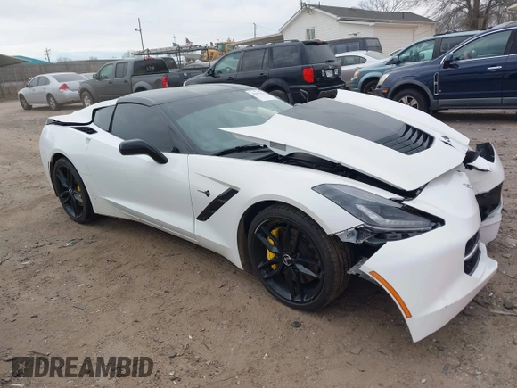 2015 Chevrolet Corvette Z51 2LT with VIN 1G1YK2D72F5122718, listed as a IAAI auction lot 41675614 with 62,381 mi miles and . Bid and sale history available at DreamBid. Image 1.