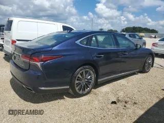 2019 Lexus LS with VIN JTHB51FF6K5008670, listed as a Copart auction lot 73728144 with 0 mi miles and Salvage Title. Bid and sale history available at carsss.com. Image 3.