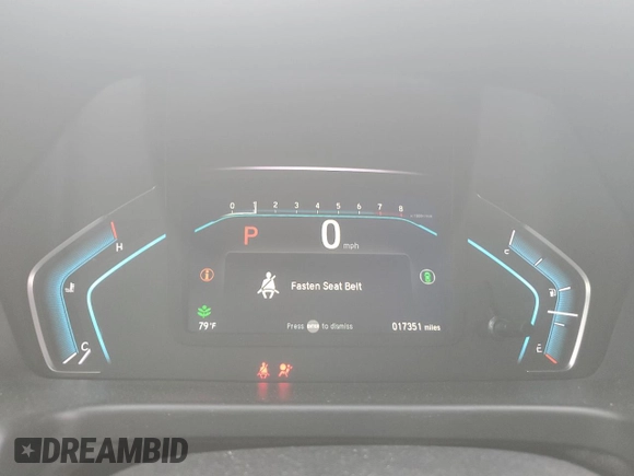 2024 Honda Odyssey Touring z VIN 5FNRL6H85RB016317, wystawiony jako Copart lot #59483565 z przebiegiem 17 351 mil mil oraz Nie do naprawy • Non repairable. Historia ofert i sprzedaży dostępna na DreamBid. Obrazek 9.