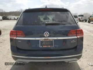 2018 Volkswagen Atlas SEL with VIN 1V2MR2CA4JC526735, listed as a Copart auction lot 48116255 with 121,838 mi miles and Salvage title. Bid and sale history available at DreamBid. Image 6.