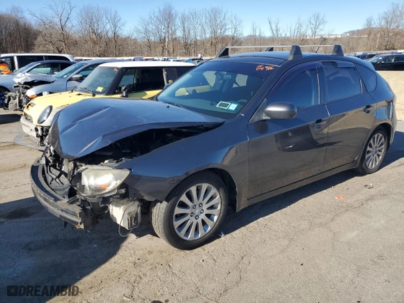 2008 Subaru Impreza Wagon (Natl) i w/Premium Pkg with VIN JF1GH61658H831283, listed as a Copart auction lot 80364844 with 152,323 mi miles and Salvage Title. Bid and sale history available at carsss.com. Image 1.