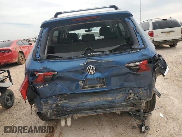 2019 Volkswagen Tiguan with VIN 3VVHP65N3KM053878, listed as a Copart auction lot 71412654 with 68,189 mi miles and Salvage title. Bid and sale history available at DreamBid. Image 6.