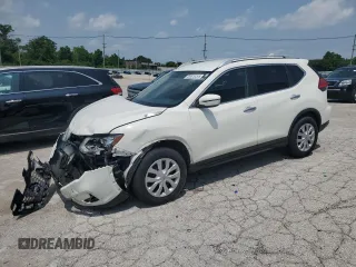 2017 Nissan Rogue S z VIN JN8AT2MV8HW007756, wystawiony jako Copart lot #59610265 z przebiegiem 151 664 mil mil oraz Nie do naprawy • Non repairable. Historia ofert i sprzedaży dostępna na DreamBid. Obrazek 1.