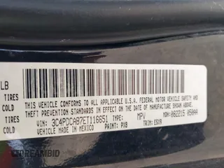 2014 Dodge Journey SE with VIN 3C4PDCAB7ET116651, listed as a IAAI auction lot 42762513 with 197,808 mi miles and . Bid and sale history available at DreamBid. Image 9.