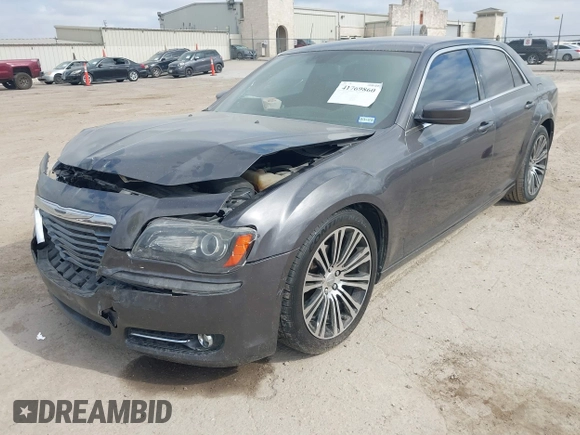 2013 Chrysler 300 with VIN 2C3CCABG7DH611105, listed as a IAAI auction lot 41769860 with 186,476 mi miles. Bid and sale history available at carsss.com. Image 17.