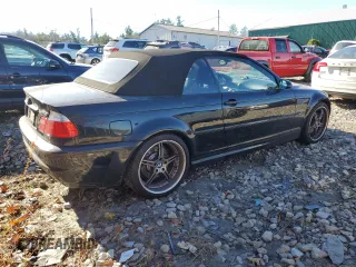 2003 BMW 3 Series M3 with VIN WBSBR93413PK03677, listed as a Copart auction lot 79610934 with 0 mi miles and Salvage Title. Bid and sale history available at carsss.com. Image 3.