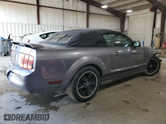 2006 Ford Mustang Standard with VIN 1ZVFT84N565111058, listed as a Copart auction lot 48254345 with Not Provided miles and Salvage Title. Bid and sale history available at carsss.com. Image 3.