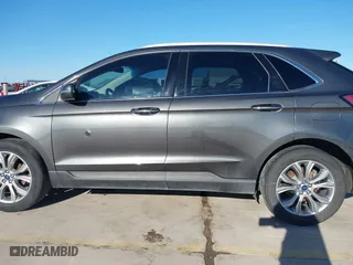 2019 Ford Edge Titanium with VIN 2FMPK3K97KBC46935, listed as a IAAI auction lot 41651078 with 163,387 mi miles. Bid and sale history available at carsss.com. Image 15.