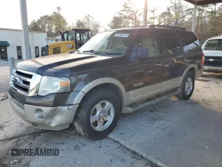 2008 Ford Expedition Eddie Bauer z VIN 1FMFU17578LA83082, wystawiony jako Copart lot #88305415 z przebiegiem 273 336 mil mil oraz Tytuł czysty. Historia ofert i sprzedaży dostępna na DreamBid. Obrazek 1.