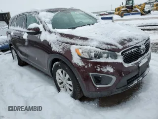2017 Kia Sorento LX with VIN 5XYPGDA3XHG267789, listed as a Copart auction lot 41483165 with 95,091 mi miles and Salvage Title. Bid and sale history available at carsss.com. Image 4.