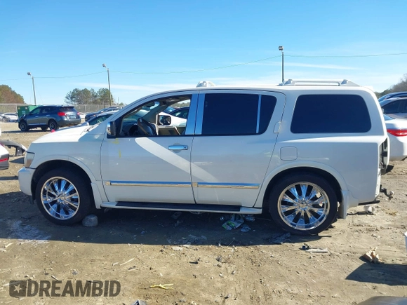 2005 Infiniti QX56 with VIN 5N3AA08C25N806337, listed as a IAAI auction lot 41317749 with 1 mi miles. Bid and sale history available at carsss.com. Image 15.