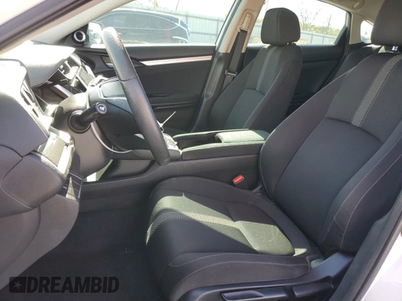 2018 Honda Civic EX with VIN 2HGFC2F74JH552276, listed as a Copart auction lot 52356985 with 64,650 mi miles and Salvage Title. Bid and sale history available at DreamBid. Image 7.