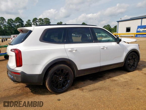 2022 Kia Telluride EX z VIN 5XYP3DHC1NG318982, wystawiony jako Copart lot #59152325 z przebiegiem 62 688 mil mil oraz Szkoda całkowita • Salvage title. Historia ofert i sprzedaży dostępna na DreamBid. Obrazek 3.