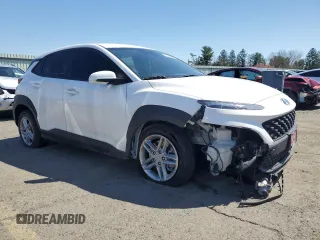 2022 Hyundai Kona SE with VIN KM8K2CAB4NU764272, listed as a Copart auction lot 52388265 with 76,218 mi miles and Salvage Title. Bid and sale history available at DreamBid. Image 4.