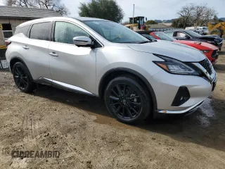2023 Nissan Murano SL with VIN 5N1AZ2CJ7PC131408, listed as a Copart auction lot 45731385 with 42,936 mi miles and Non Repairable. Bid and sale history available at DreamBid. Image 4.