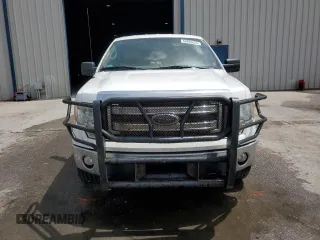 2014 Ford F-150 XL with VIN 1FTFX1EF4EFB48505, listed as a Copart auction lot 58985655 with 195,068 mi miles and Salvage title. Bid and sale history available at DreamBid. Image 5.