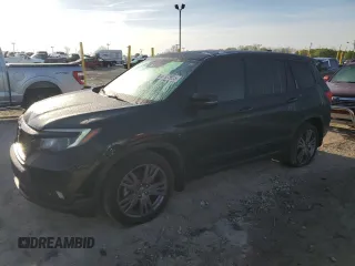 2019 Honda Passport EX-L with VIN 5FNYF7H56KB003404, listed as a Copart auction lot 53935625 with 66,890 mi miles and Salvage title. Bid and sale history available at DreamBid. Image 1.