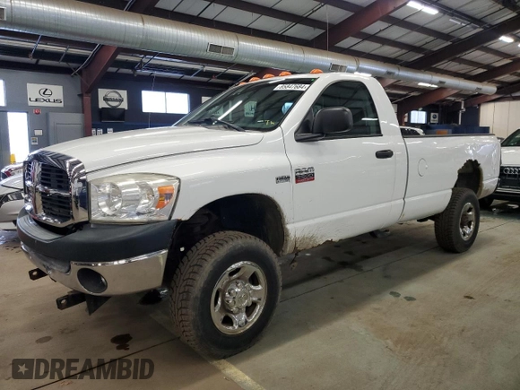 2009 Dodge Ram 2500 ST with VIN 3D7KS26T39G509532, listed as a Copart auction lot 85847684 with 76,157 mi miles and Clean Title. Bid and sale history available at carsss.com. Image 1.
