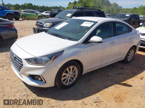 2021 Hyundai Accent SE with VIN 3KPC24A65ME137479, listed as a IAAI auction lot 41951290 with 32,636 mi miles and . Bid and sale history available at DreamBid. Image 2.