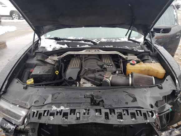 2012 Dodge Charger SRT8 with VIN 2C3CDXEJ5CH270082, listed as a Copart auction lot 53375275 with 213,799 mi miles and Salvage Title. Bid and sale history available at carsss.com. Image 11.