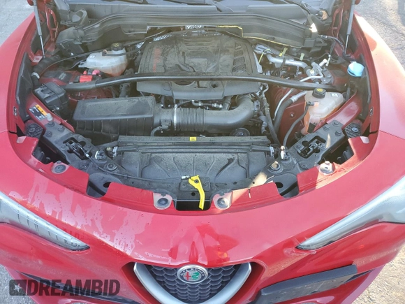 2019 Alfa Romeo Stelvio Ti Lusso z VIN ZASPAKBN0K7C39954, wystawiony jako Copart lot #75512994 z przebiegiem Nie podano mil oraz Szkoda całkowita • Salvage title. Historia ofert i sprzedaży dostępna na DreamBid. Obrazek 12.