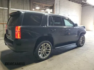 2018 Chevrolet Tahoe LT with VIN 1GNSKBKC7JR361008, listed as a Copart auction lot 55244355 with 76,850 mi miles and Salvage title. Bid and sale history available at DreamBid. Image 3.