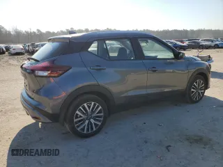 2024 Nissan Kicks SV with VIN 3N1CP5CV9RL529835, listed as a Copart auction lot 46814835 with 3,506 mi miles and Salvage Title. Bid and sale history available at carsss.com. Image 3.