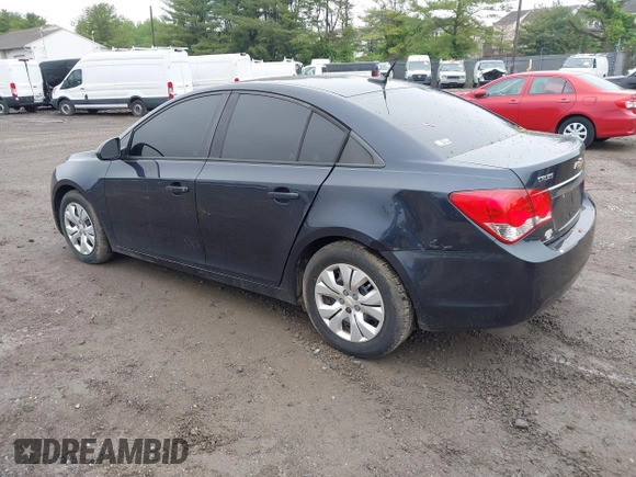 2014 Chevrolet Cruze LS with VIN 1G1PA5SG3E7319385, listed as a IAAI auction lot 42264380 with 124,525 mi miles and . Bid and sale history available at DreamBid. Image 3.