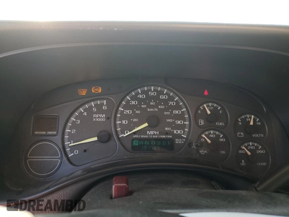 2000 Chevrolet Silverado 1500 LS with VIN 2GCEC19V4Y1145088, listed as a Copart auction lot 89286585 with 191,799 mi miles and Clean Title. Bid and sale history available at carsss.com. Image 9.
