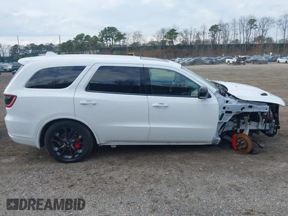 2022 Dodge Durango R/T with VIN 1C4SDJCT1NC223078, listed as a IAAI auction lot 41990552 with 40,319 mi miles and . Bid and sale history available at DreamBid. Image 13.