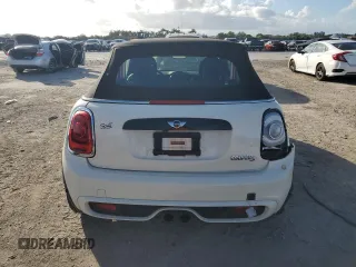 2018 MINI Convertible Cooper S with VIN WMWWG9C54J3E38540, listed as a Copart auction lot 85051124 with 33,589 mi miles and Salvage Title. Bid and sale history available at carsss.com. Image 6.
