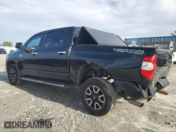 2016 Toyota Tundra 4WD Truck Platinum with VIN 5TFAW5F10GX513797, listed as a Copart auction lot 45133505 with 138,336 mi miles and Salvage Title. Bid and sale history available at carsss.com. Image 2.