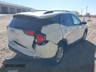 2020 GMC Terrain SLE with VIN 3GKALMEV1LL169897, listed as a IAAI auction lot 40530654 with 57,299 mi miles. Bid and sale history available at carsss.com. Image 4.