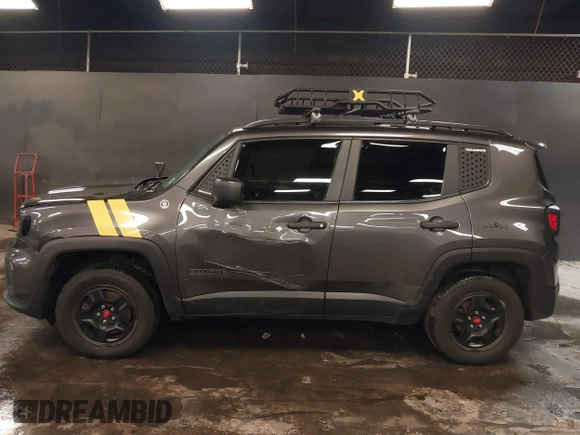 2019 Jeep Renegade Sport with VIN ZACNJBAB4KPK79364, listed as a IAAI auction lot 41593126 with 129,902 mi miles and . Bid and sale history available at DreamBid. Image 14.