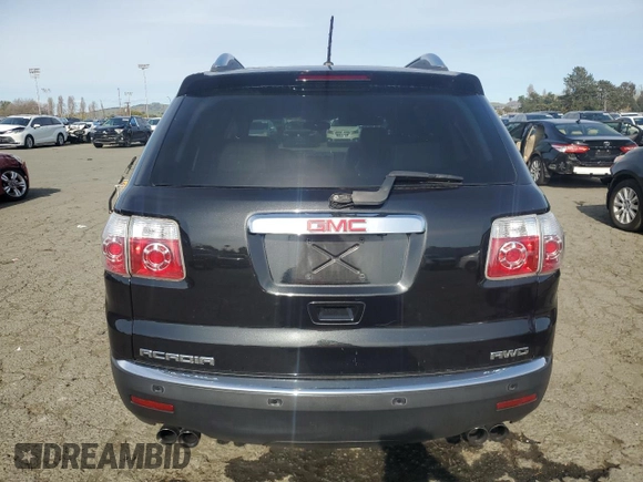 2009 GMC Acadia SLT2 with VIN 1GKEV33D29J176583, listed as a Copart auction lot 49750285 with 142,686 mi miles and Clean Title. Bid and sale history available at carsss.com. Image 6.