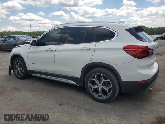 2018 BMW X1 xDrive28i with VIN WBXHT3C35J5F90062, listed as a Copart auction lot 56284945 with 138,137 mi miles and Salvage title. Bid and sale history available at DreamBid. Image 2.