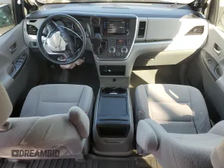 2016 Toyota Sienna LE AAS with VIN 5TDKK3DC8GS744252, listed as a Copart auction lot 48638345 with 92,499 mi miles and Salvage Title. Bid and sale history available at carsss.com. Image 8.
