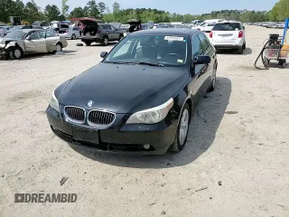 2007 BMW 5 Series 530xi with VIN WBANF73517CY17309, listed as a Copart auction lot 52692025 with 90,817 mi miles and Salvage title. Bid and sale history available at DreamBid. Image 11.