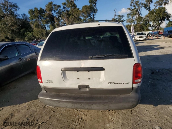 1998 Dodge Caravan SE with VIN 1B4GP44GXWB655107, listed as a Copart auction lot 85297914 with 101,195 mi miles and Non Repairable. Bid and sale history available at carsss.com. Image 6.