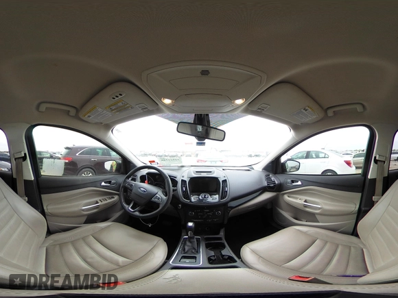 2017 Ford Escape Titanium with VIN 1FMCU0J93HUF10664, listed as a IAAI auction lot 41921588 with 88,377 mi miles. Bid and sale history available at carsss.com. Image 18.