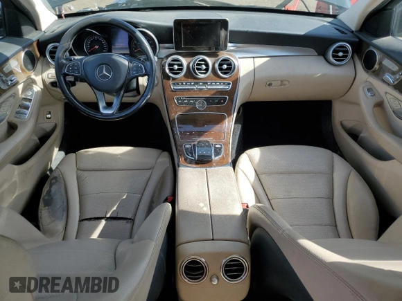 2016 Mercedes-Benz C 300 Luxury with VIN 55SWF4KB2GU110783, listed as a Copart auction lot 55200175 with 137,555 mi miles and Clean Title. Bid and sale history available at carsss.com. Image 8.