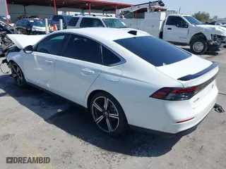 2024 Honda Accord Hybrid Sport with VIN 1HGCY2F53RA029702, listed as a IAAI auction lot 41831925 with 10,899 mi miles. Bid and sale history available at carsss.com. Image 3.