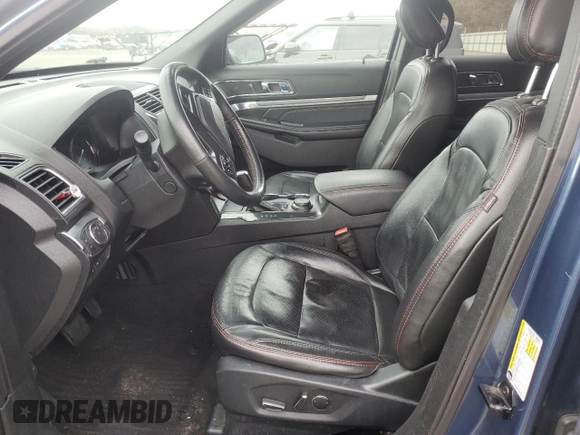 2018 Ford Explorer Sport z VIN 1FM5K8GT6JGC60079, wystawiony jako Copart lot #47173625 z przebiegiem Nie podano mil oraz Szkoda całkowita • Salvage title. Historia ofert i sprzedaży dostępna na DreamBid. Obrazek 7.
