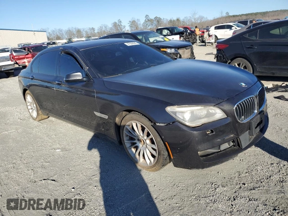 2015 BMW 7 Series 750Li xDrive with VIN WBAYF8C52FD654858, listed as a Copart auction lot 47504045 with 155,950 mi miles and Clean Title. Bid and sale history available at carsss.com. Image 4.