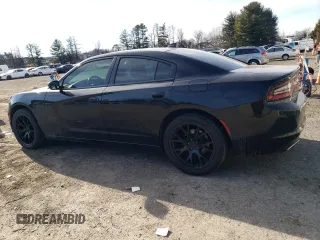 2018 Dodge Charger SXT Plus with VIN 2C3CDXHG4JH125077, listed as a Copart auction lot 46677265 with 114,673 mi miles and Salvage Title. Bid and sale history available at carsss.com. Image 2.