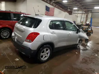 2016 Chevrolet Trax LS with VIN 3GNCJNSB9GL202524, listed as a Copart auction lot 45975465 with 118,156 mi miles and Clean Title. Bid and sale history available at carsss.com. Image 3.