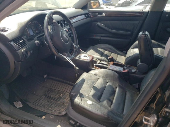 2002 Audi A6 with VIN WAULD64B32N096886, listed as a Copart auction lot 67728714 with 0 mi miles and Salvage Title. Bid and sale history available at carsss.com. Image 7.