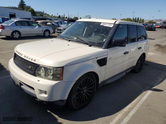 2010 Land Rover Range Rover Sport HSE with VIN SALSF2D43AA223329, listed as a Copart auction lot 58691194 with 154,977 mi miles and Clean Title. Bid and sale history available at carsss.com. Image 1.