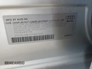 2005 Audi S4 z VIN WAUGL68EX5A507494, wystawiony jako Copart lot #77035024 z przebiegiem 172 051 mil mil oraz Szkoda całkowita • Salvage title. Historia ofert i sprzedaży dostępna na DreamBid. Obrazek 13.