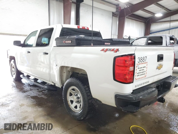 2018 Chevrolet Silverado 1500 Work Truck with VIN 3GCUKNEC8JG360528, listed as a Copart auction lot 52757535 with 106,879 mi miles and Clean Title. Bid and sale history available at carsss.com. Image 2.